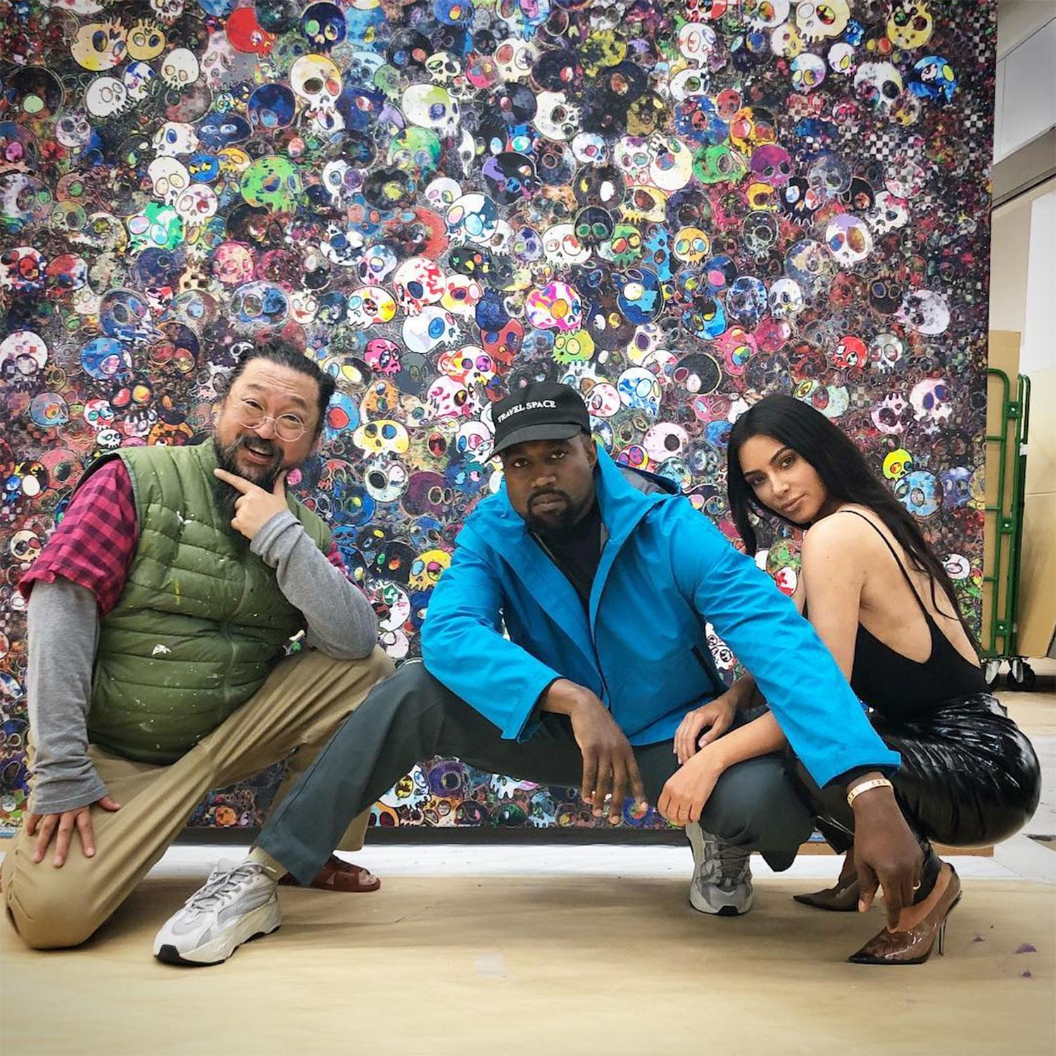 Download Takashi Murakami Kanye West PNG