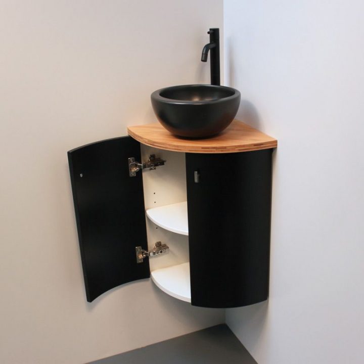 petit lavabo avec meuble