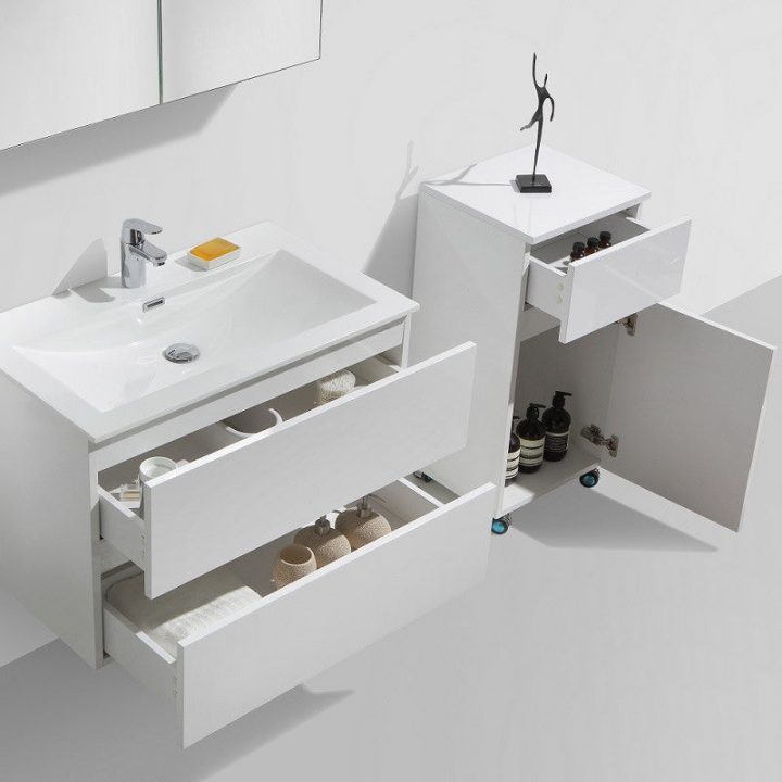 meuble salle de bain design 80 cm