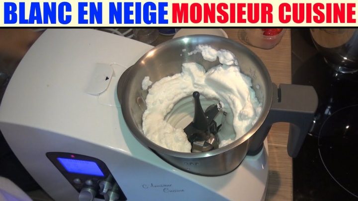 blanc en neige mr cuisine connect