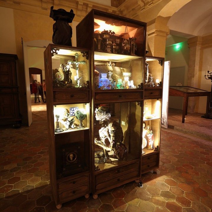 meuble cabinet de curiosité