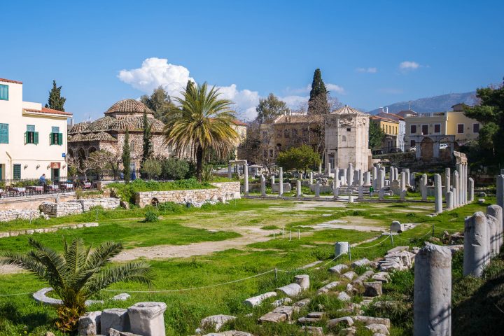 marktplatz des antiken griechenland