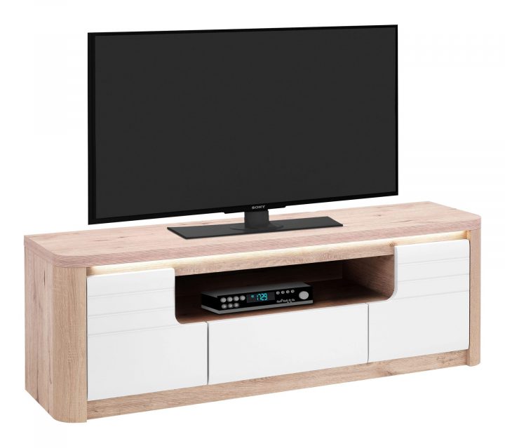 meuble tv bois 150 cm