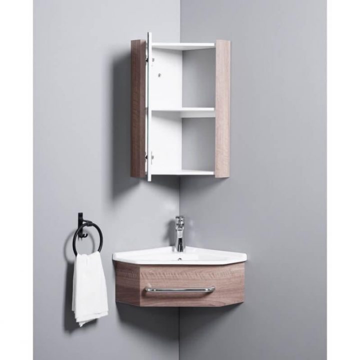 meuble d’angle pour salle de bain