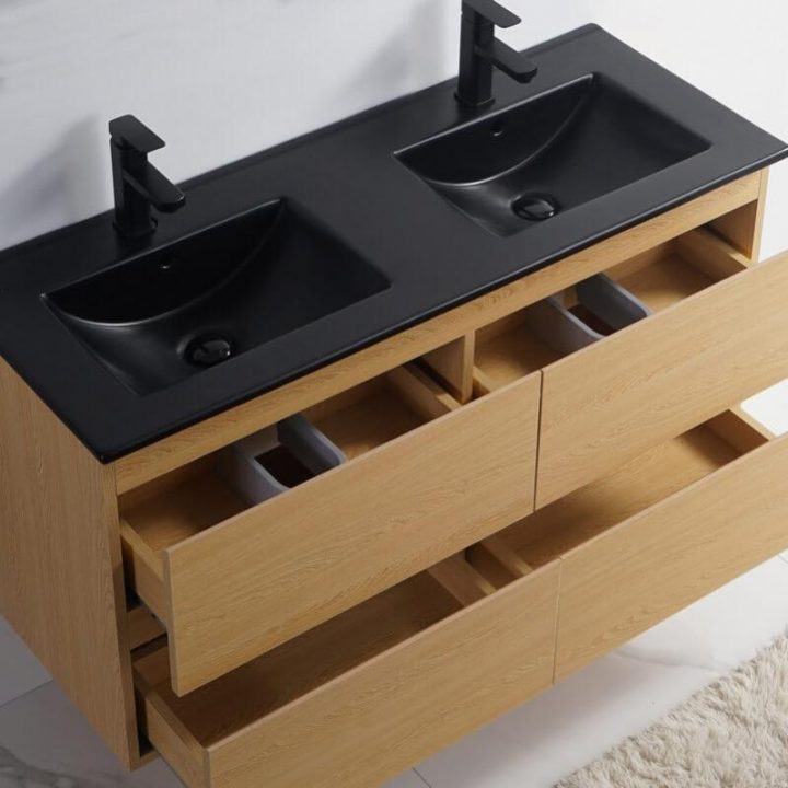 meuble salle de bain tiroirs