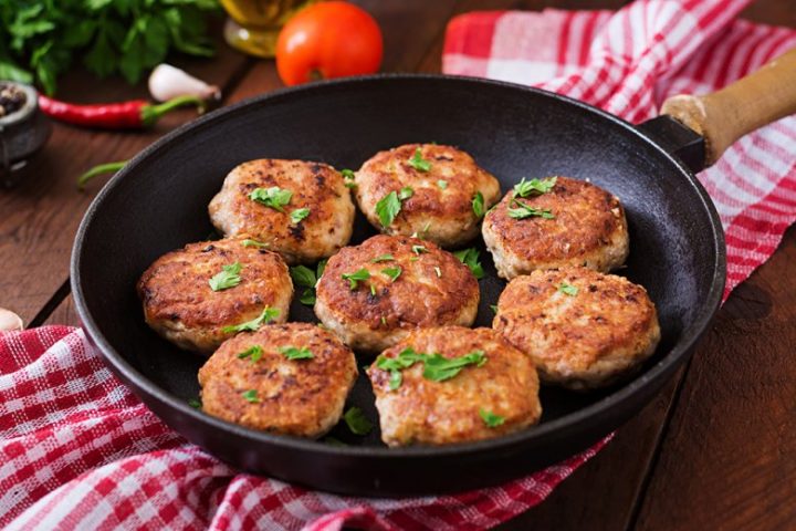 frikadellen in der heißluftfritteuse