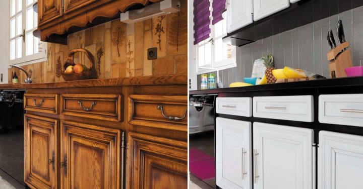 peinture rénovation meubles cuisine