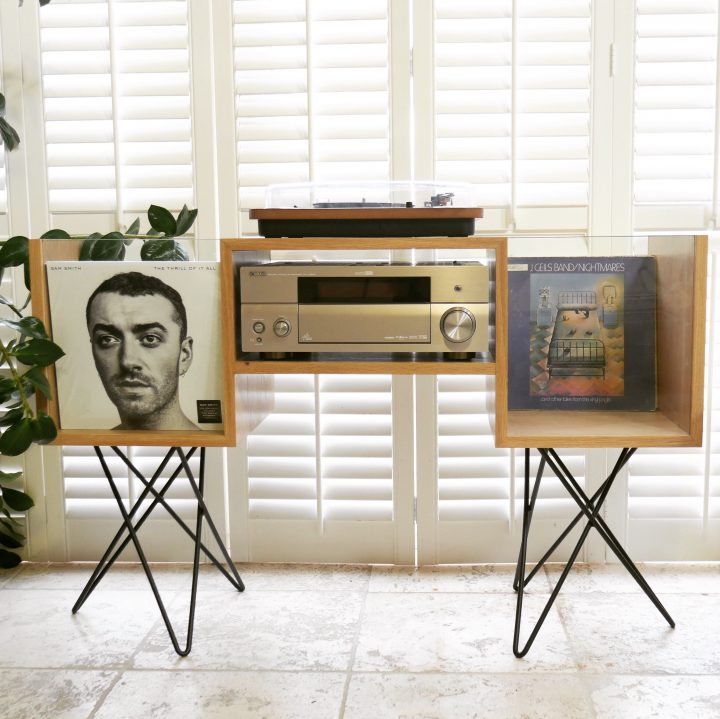 meuble à platine vinyle