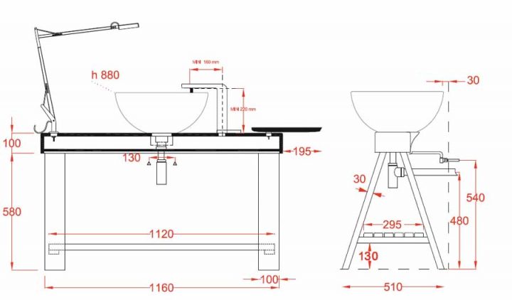 hauteur standard meuble salle de bain avec vasque à poser hauteur standard meuble salle de bain avec vasque à poser