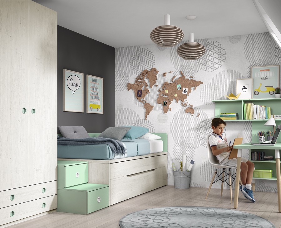 chambre ado deux lits