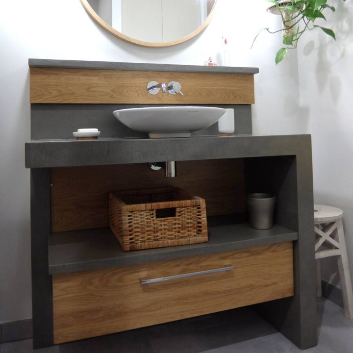 meuble salle de bain beton ciré meuble salle de bain beton ciré