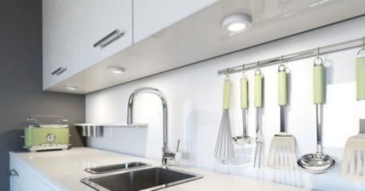 éclairage sous meuble cuisine sans fil