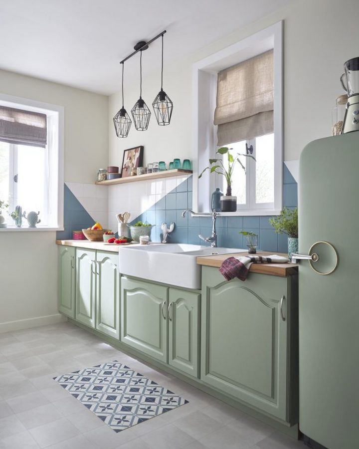 peinture meuble cuisine mélaminé