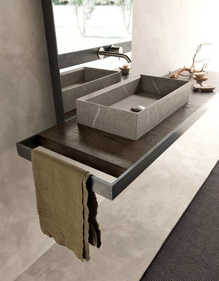 meuble salle de bain fer et bois meuble salle de bain fer et bois