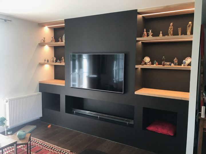 meuble tv fausse cheminee meuble tv fausse cheminee