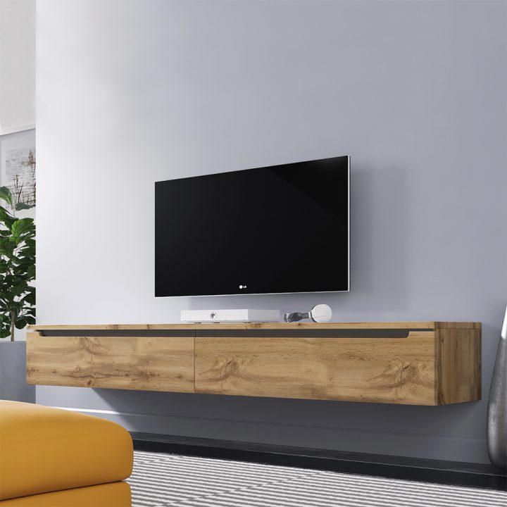 meuble suspendu tv moderne