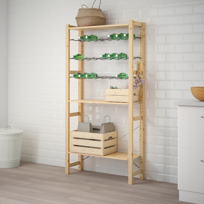 meuble cuisine range bouteille ikea