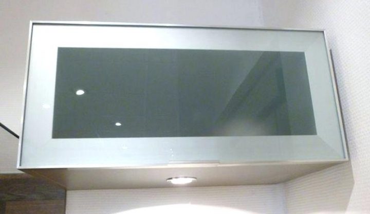 meuble haut cuisine vitré 60 cm