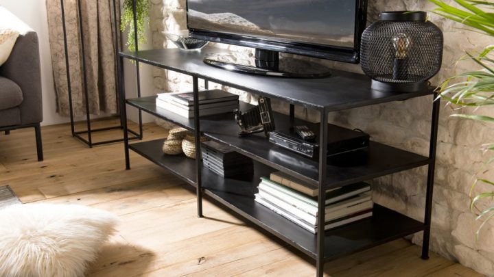 meuble tv en métal meuble tv en métal