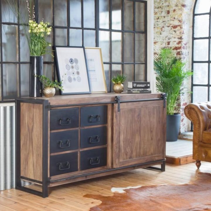 déstockage meuble style industriel
