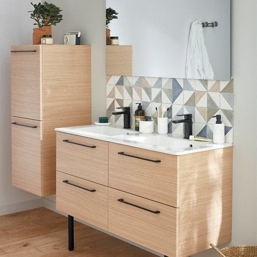 meuble salle de bain 100 cm 1 vasque