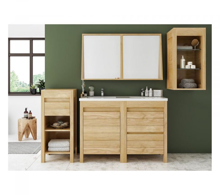 amazon meuble salle de bain double vasque