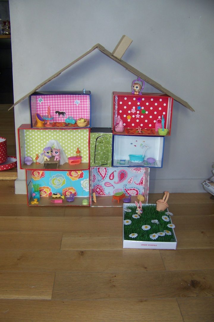 meuble miniature en carton à imprimer