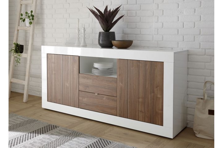 meuble rangement blanc et bois meuble rangement blanc et bois