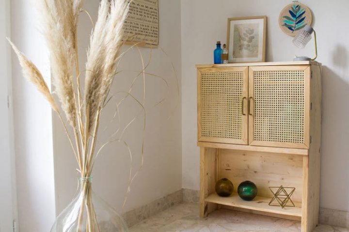 poser du cannage sur un meuble poser du cannage sur un meuble