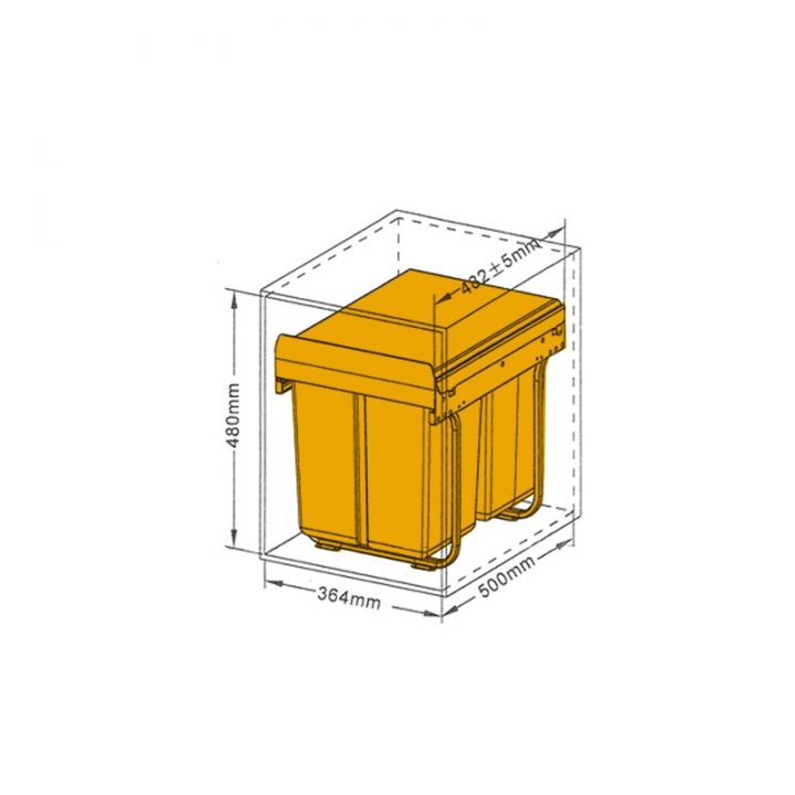poubelle encastrable meuble 40 cm poubelle encastrable meuble 40 cm