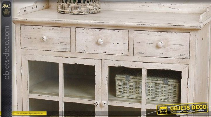 meuble bois blanc vieilli meuble bois blanc vieilli