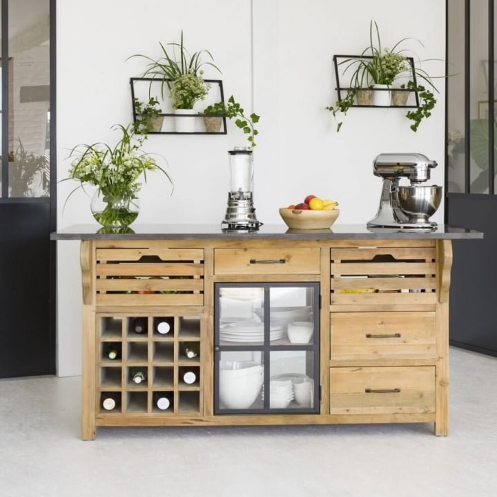 meuble a bouteille cuisine