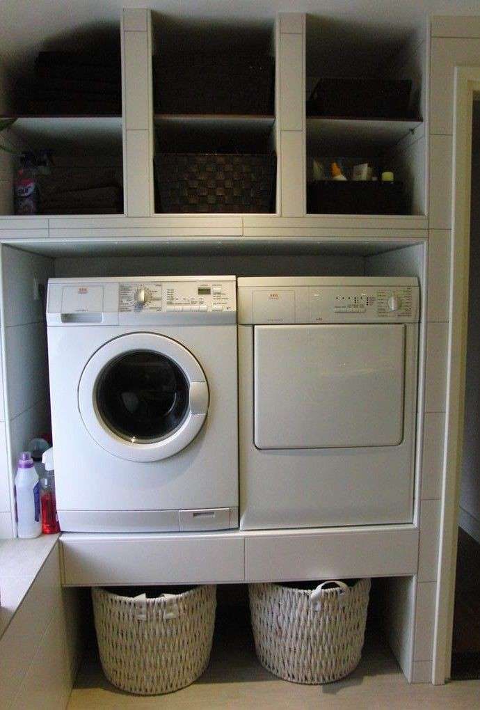 meuble surélever machine à laver
