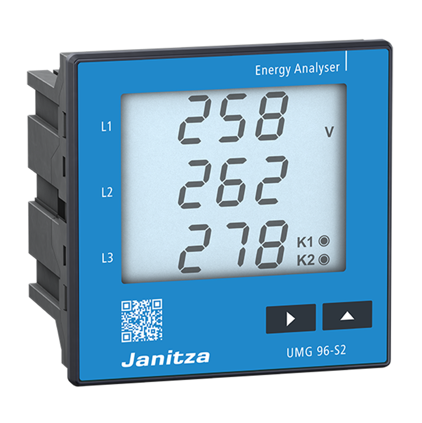 janitza umg 96-s2 bedienungsanleitung