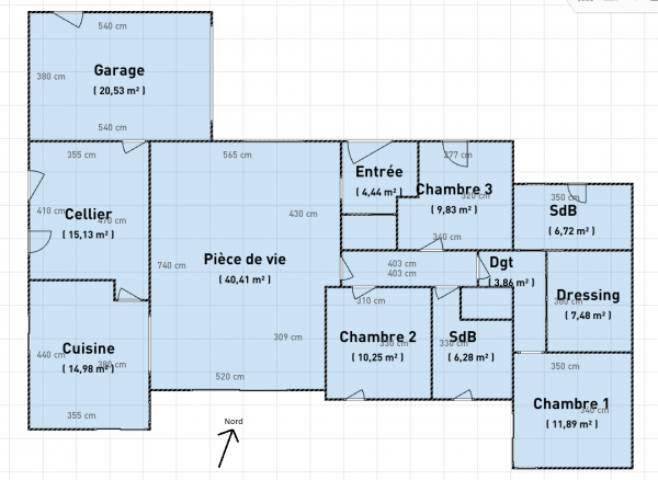 plan maison 5 chambres avec suite parentale