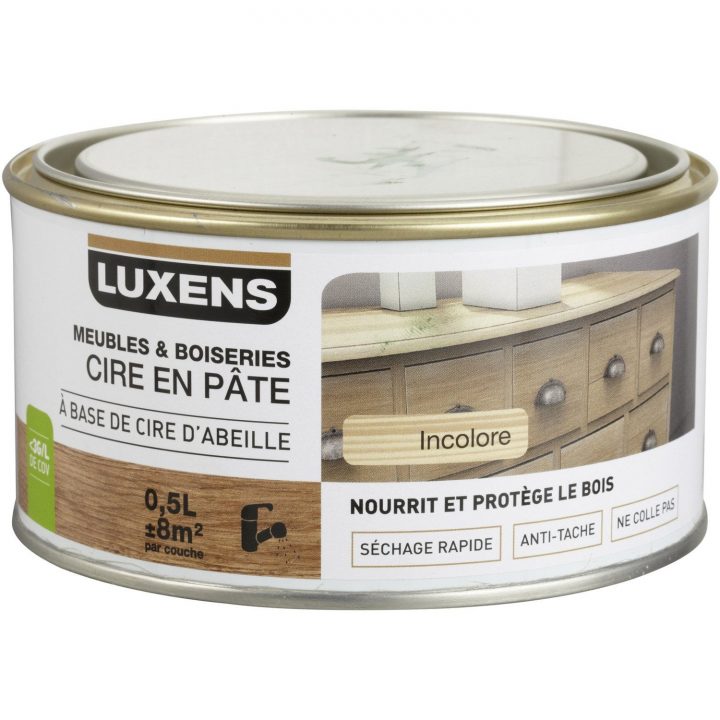 cire teintée pour meuble