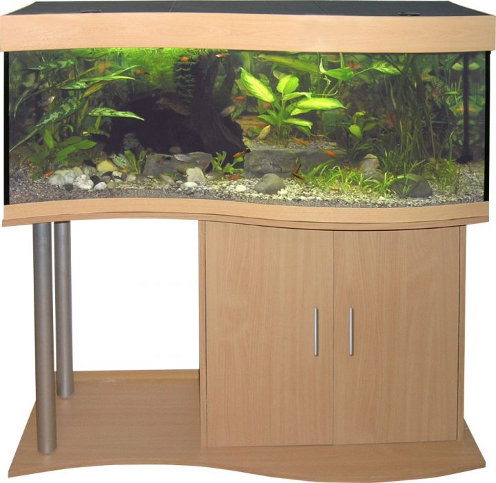 aquarium 120 litres avec meuble