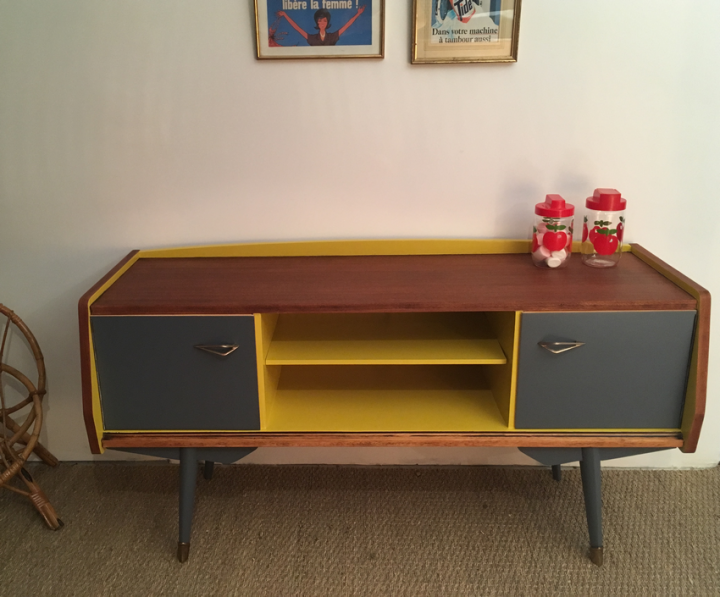 meuble tv vintage année 70 meuble tv vintage année 70