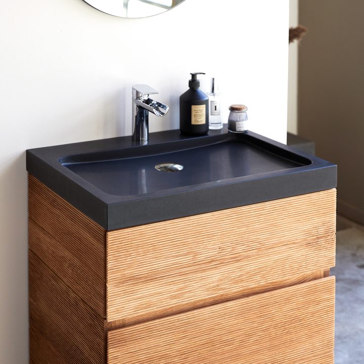meuble vasque 60 cm
