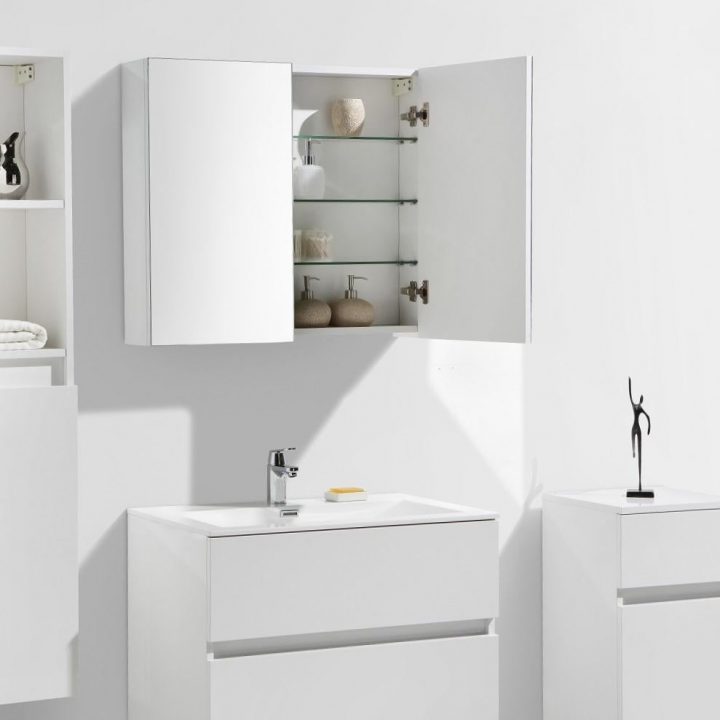 meuble salle de bain blanc laqué sur pied meuble salle de bain blanc laqué sur pied