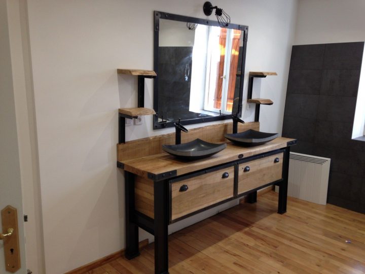 meuble industriel salle de bain meuble industriel salle de bain