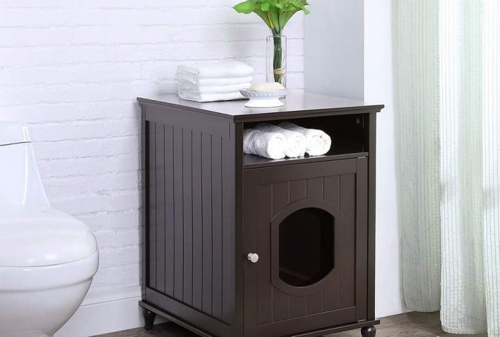 meuble pour camoufler bac à litière meuble pour camoufler bac à litière