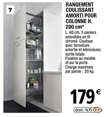 meuble cuisine tiroir coulissant brico depot meuble cuisine tiroir coulissant brico depot