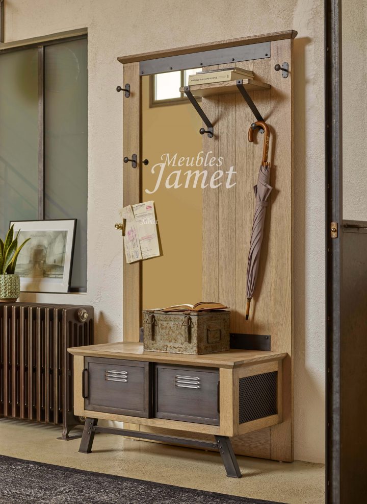 meuble d’entrée style industriel meuble d’entrée style industriel