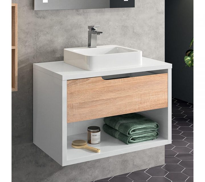 meuble sous vasque à poser 80 cm meuble sous vasque à poser 80 cm