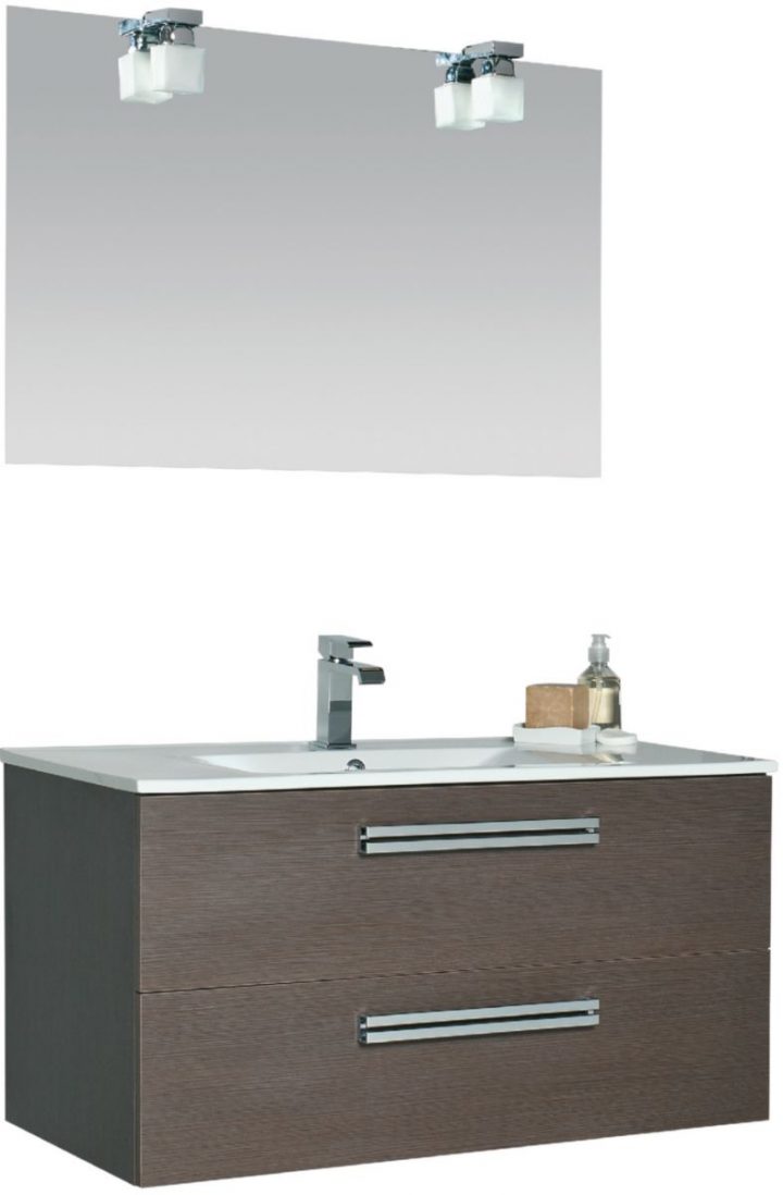 meuble sous vasque 90 cm