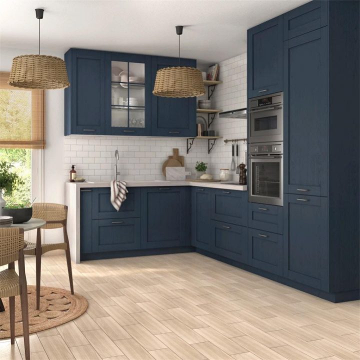 meuble de cuisine bleu meuble de cuisine bleu