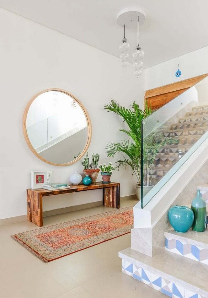 meuble d’entrée miroir + banc meuble d’entrée miroir + banc