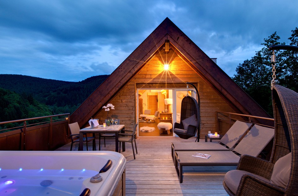 chambre avec jacuzzi privatif alsace