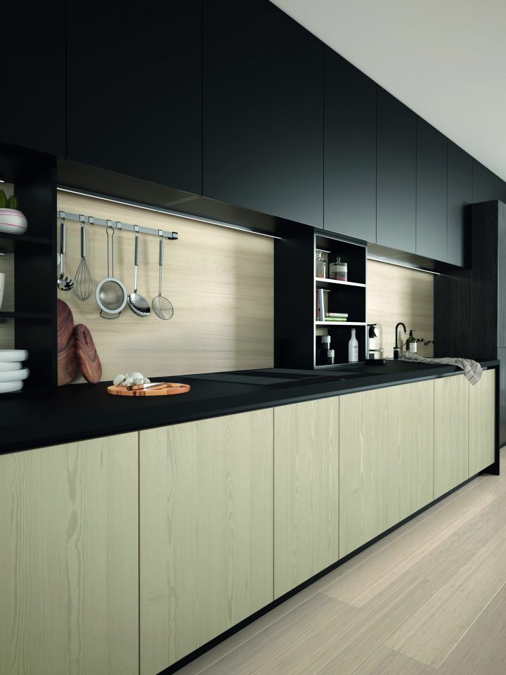 meuble cuisine jusqu’au plafond